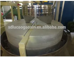 2016 6FW-100A automatical electrical food rice grinder grinding stone for flour mills