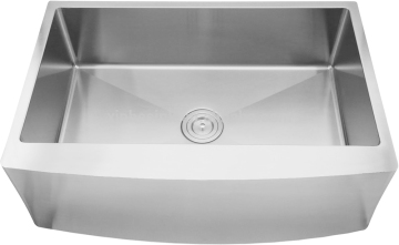 stainless steel handmade apron sink