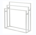 Bathroom MDF Towel Rail Holder - Double Bar Small Package
