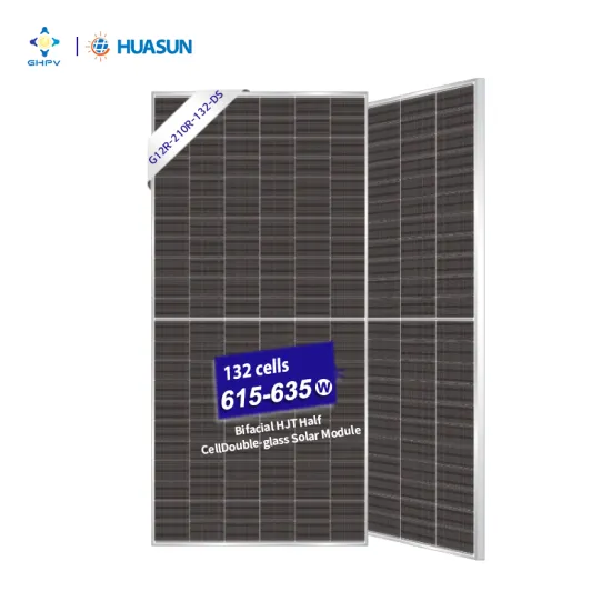 Huasun High Efficiency Bifacial HJT Half Cell Solar Panels: 615W to 635W for European Markets