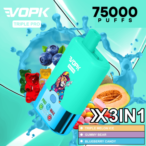 Best VOPK 75000 Puff Disposable Vapes 3 in 1