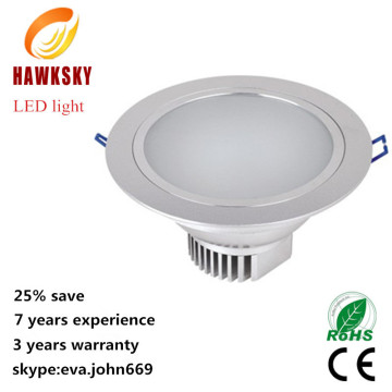 3 years warranty Mr16 12w led downlight manufacture