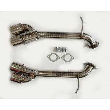 Toyota Camry 2.5 3.5 Muffler Delete 3.5" Exhaust