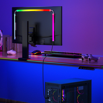 Pasek LED 36 V, komputerowy głośnik Bluetooth i 34 -calowy pasek światła RGB