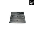 Rubber solid noise dampening plate shock absorption