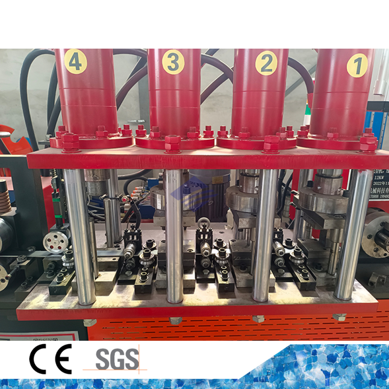Automatic UV Band Clamp and Flanges Rolling Machine