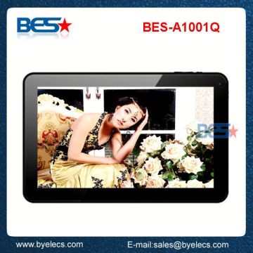 New stylish google long battery life 10.1 inch 1024x600 jelly bean tablet device