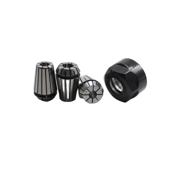 Lathe Machine Accessories: Comprehensive Collection of ER Collet Chucks, Including DIN6499 Milling Chucks in ER25, ER32, and ER40 Sizes