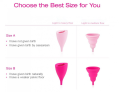 Custom Medical Grade Silicone Menstrual Cup för kvinnor