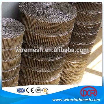 Iso certification high efficiency design decorative metal wire mesh conveyor