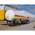 Lita 45000 18ton Wingi LPG Trailers nusu-trailers