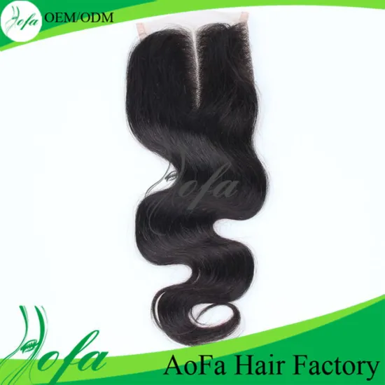 Middle Part Closure Body Wave Top Quality Human Hair Closure