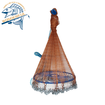 Hot Sale Custom Hand Drawstring Casting Fishing Net