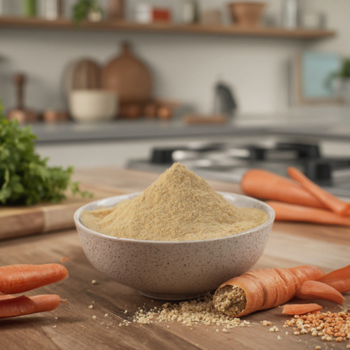 100% Pass 80 Mesh Organic Carrot Powder Plant Extracts Compliant with Standards