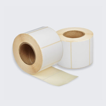 Customizable Sizes Self-Adhesive Thermal Sticker Rolls for Label Printers - Free Samples
