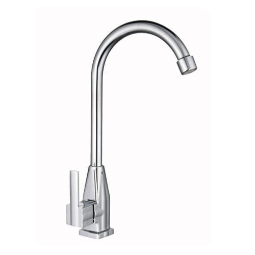 SS304 wall mounted single lever kitchen faucet