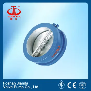 Cast iron flap check valve