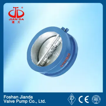 H76X cast iron butterfly check valve