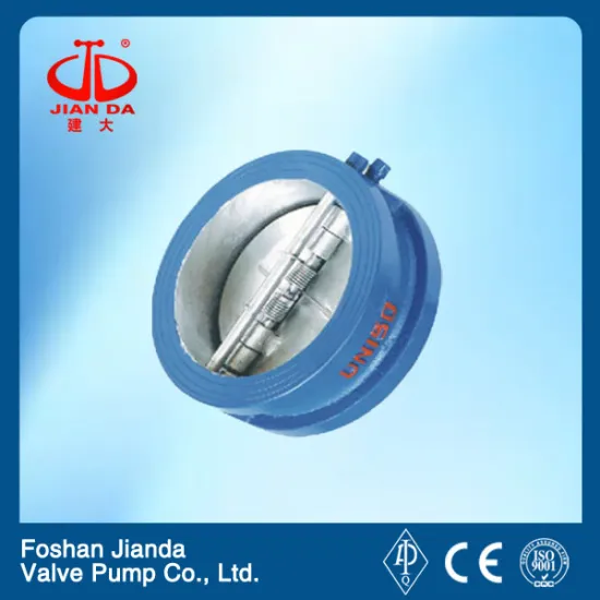 api butterfly type one way check valve