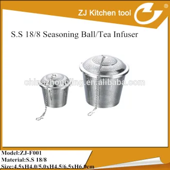 High quality tea service stainless steel seasoning ball