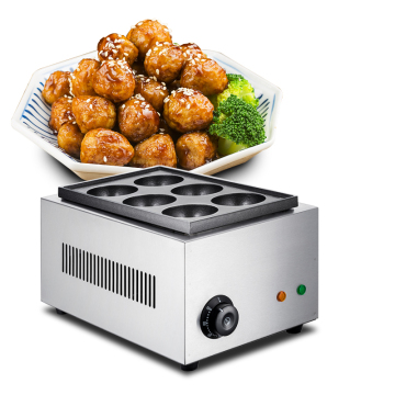 Commercial Electric Takoyaki Machine with Waffle Maker