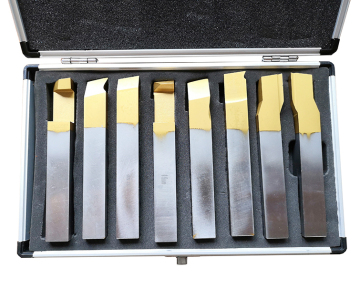 Bit strumento solido HSS set 8pcs Strumento per tornatore rivestito