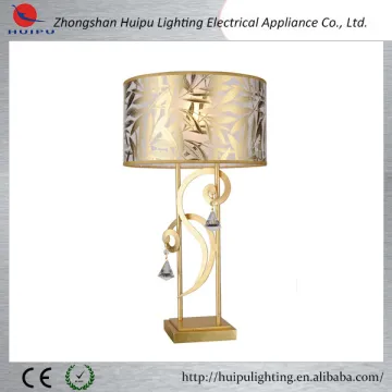 copper material reading indoor lamp table lamp in bed for reading