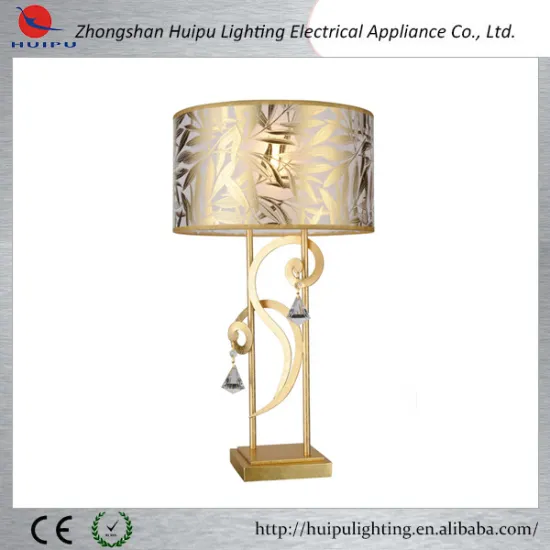 copper material reading indoor lamp table lamp in bed for reading