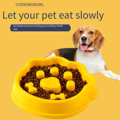 Interactive Anti-Choking Slow Eating Bowl for Dogs