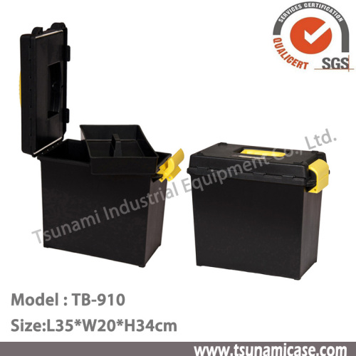 Plastic Storage Military Ammo Box, Fishing Box, Utility Tool Box, Dog Training Box (Model TB-910)