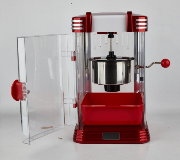Popcorn Maker Kettle Popper Machine