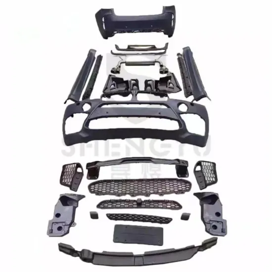 BMW X6 F16 2014-2019 Car Body Kit - Front & Rear Bumper, Side Skirts, Tail Pipes (Includes X6M)
