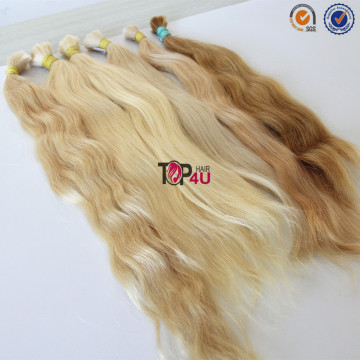 Top quality virgin natural human uzbekistan hair