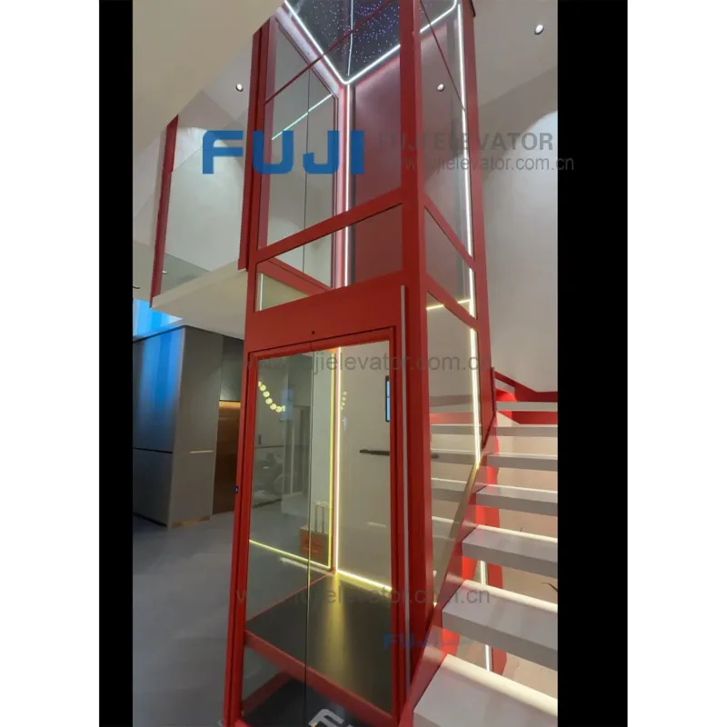 Traction Warehouse Car Auto Goods Freight Lift Cargo Elevator