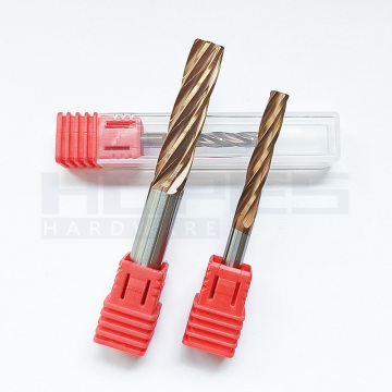 Tungsten Carbide HRC55 H7 Manual Hand Reamer - Extra Long for Stainless Steel & Carbon Steel