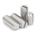 Custom Stainless Steel Slotted Flat End Set Screw