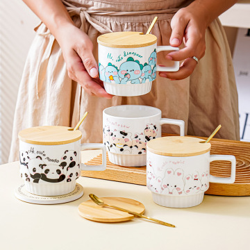 Eco-Friendly New Nordic Vintage Ceramic Mug Set - Simple Couple Pair with Embossed Pattern