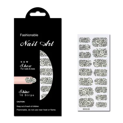 2014 Hot sale Glow in the dark Nail sticker