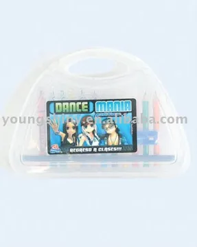 12-pc Crayons in Plastic Box