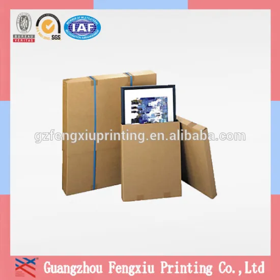 Double Wall Flat Rigid Corrugated Telescoping Cardboard Boxes