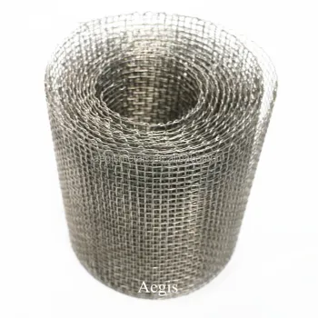 Corrosion Resistant Monel Wire Mesh 4x4 - 10 Mesh 400 Alloy