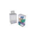 Piccola scatola di imballaggio in acetato trasparente in PVC di plastica
