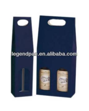 Cheap hot sale corrugated wine paper packaging