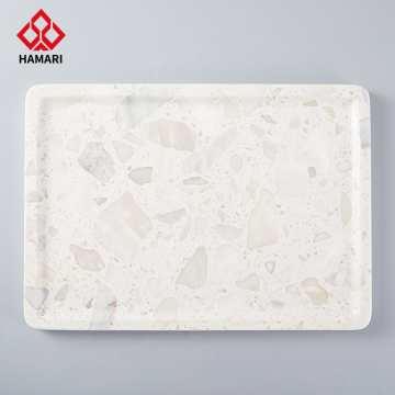 Custom Designed Marble Fruit Trays in Various Shapes and Colors