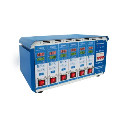 YUDO HRTC Hot Runner System 6 Zone 220V Temperature Controller