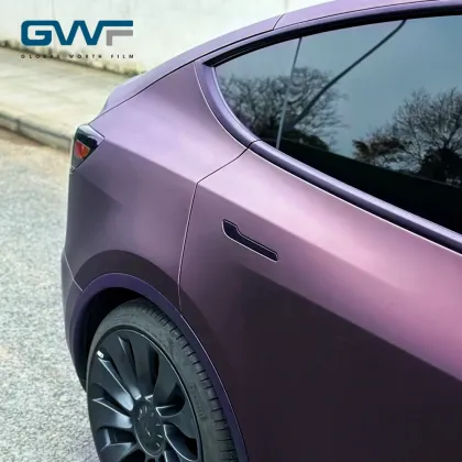 Black Fantasy Purple ppf color wrap