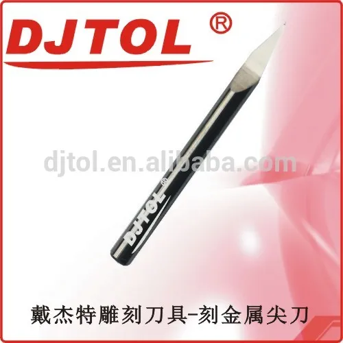 Flat bottom engraving bits for steel (A series) engraving and milling cutter