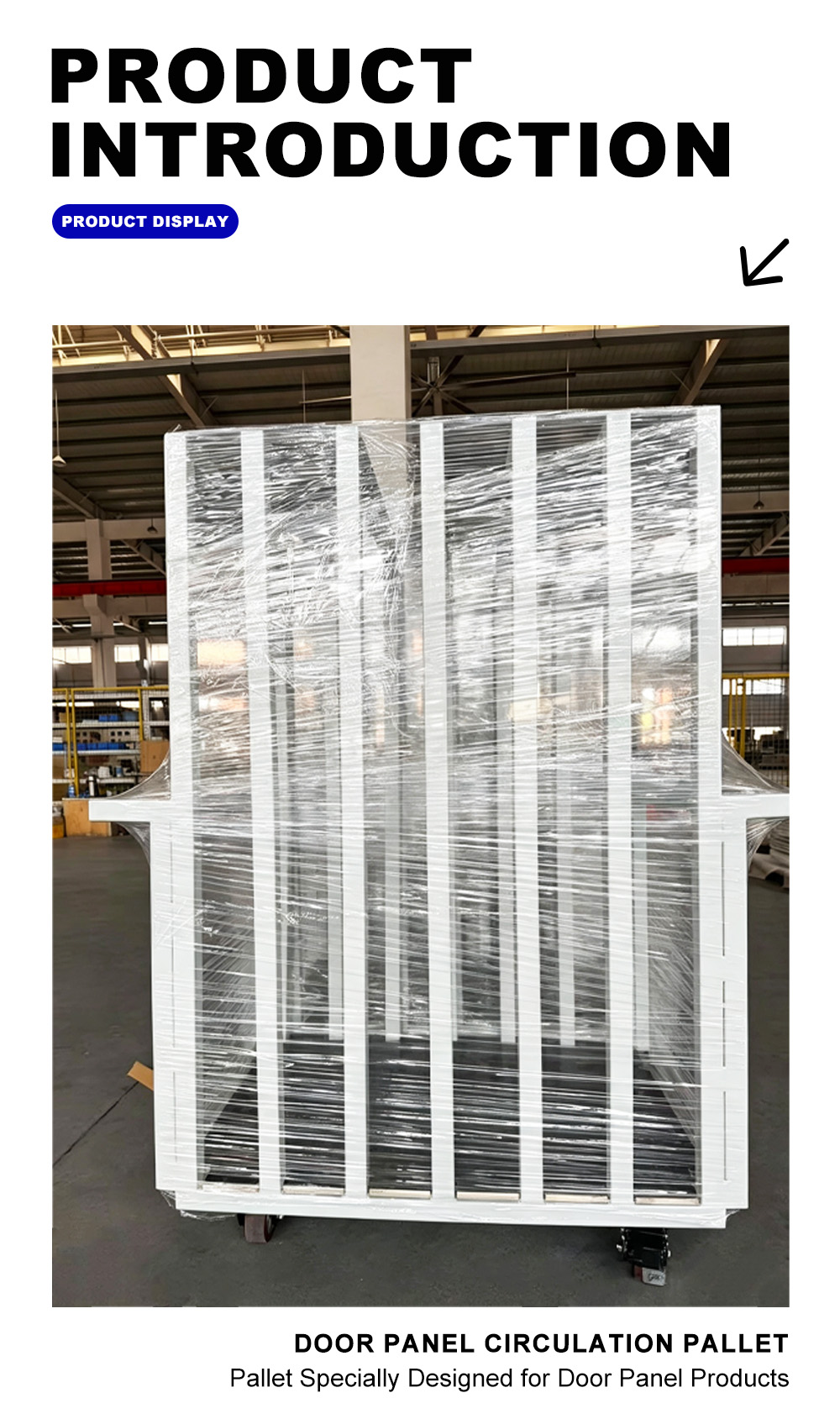 26-Door Panel Circulation Pallet-x