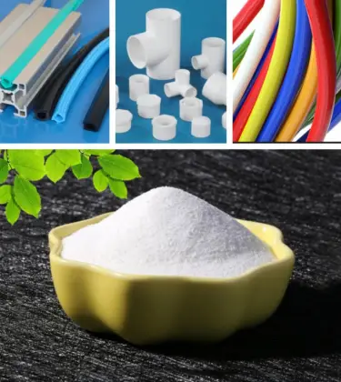 Chemical PVC additive Chlorinated Polyethylene CPE135A