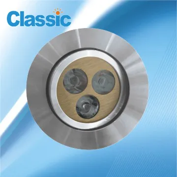 3W Golden LED Ceiling Light